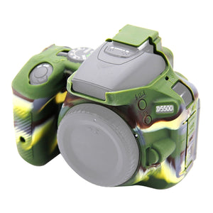 Custodia protettiva in silicone morbido PULUZ per Nikon D5500 / D5600��������...