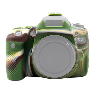 Custodia protettiva in morbido silicone PULUZ per Canon EOS 77D, For Canon 77D