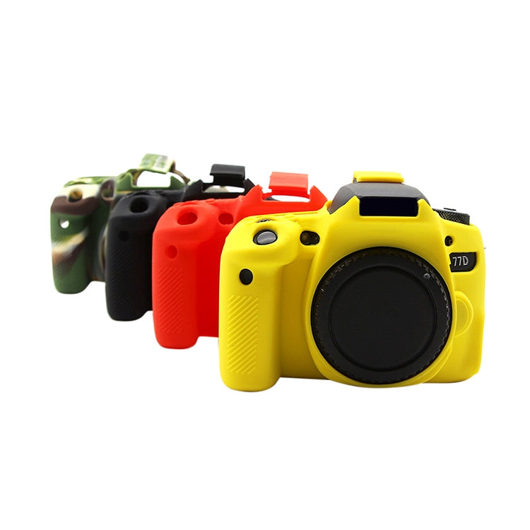 Custodia protettiva in morbido silicone PULUZ per Canon EOS 77D, For Canon 77D