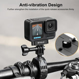 Supporto Base Magnetico a Sgancio Rapido per GoPro HERO13 Black - Adattatore in Alluminio Aeronautico