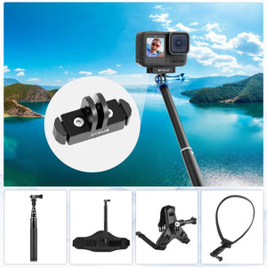 Supporto Base Magnetico a Sgancio Rapido per GoPro HERO13 Black - Adattatore in Alluminio Aeronautico