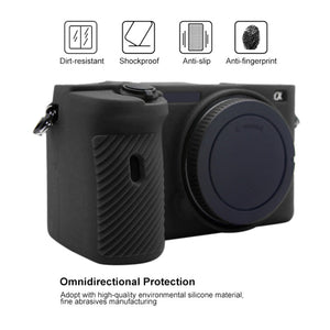 Étui de protection en silicone souple PULUZ pour Sony A6600 / ILCE-6600 ...