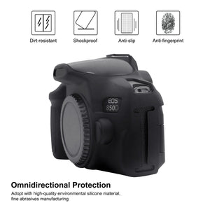 Étui de protection en silicone souple PULUZ pour Canon EOS 850D ...