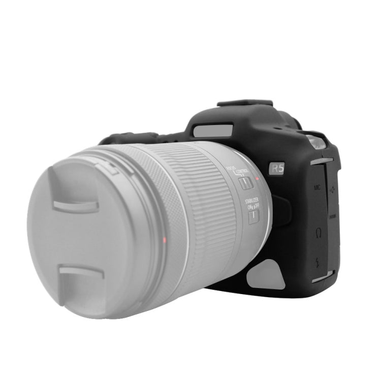 Custodia protettiva in silicone morbido PULUZ per Canon EOS R5, For Canon EOS R5