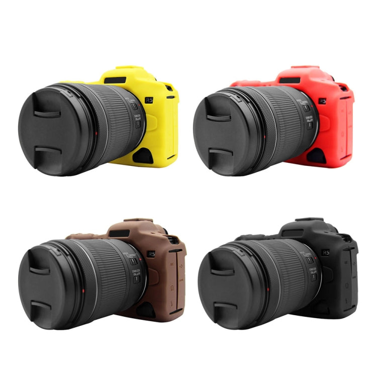 Custodia protettiva in silicone morbido PULUZ per Canon EOS R5, For Canon EOS R5