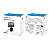 Supporto per Telecamera con Clip per Parabrezza Moto PULUZ - Adattabile a GoPro, DJI, Insta360