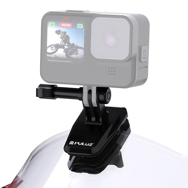 Supporto per Telecamera con Clip per Parabrezza Moto PULUZ - Adattabile a GoPro, DJI, Insta360