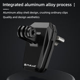 Supporto per Telecamera con Clip per Parabrezza Moto PULUZ - Adattabile a GoPro, DJI, Insta360