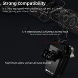 Supporto per Telecamera con Clip per Parabrezza Moto PULUZ - Adattabile a GoPro, DJI, Insta360
