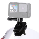 Supporto per Telecamera con Clip per Parabrezza Moto PULUZ - Adattabile a GoPro, DJI, Insta360