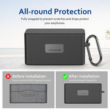 Custodia Protettiva in Silicone per DJI Mic 2 con Moschettone - Ricarica Facile e Sicura