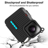 Custodia Protettiva in Silicone con Interfaccia Laterale per GoPro HERO 2024 - Protezione Completa