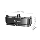 Base in Metallo a Sgancio Rapido Magnetico per GoPro HERO13 Black - Leggera e Resistente
