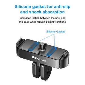 Base in Metallo a Sgancio Rapido Magnetico per GoPro HERO13 Black - Leggera e Resistente