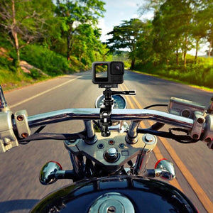 Base in Metallo a Sgancio Rapido Magnetico per GoPro HERO13 Black - Leggera e Resistente
