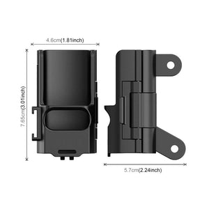 PULUZ Supporto Adattatore con Slitta Fredda per DJI Osmo Pocket 3 – Doppia Ganascia, Compatibile con Treppiedi, Clip, Magneti