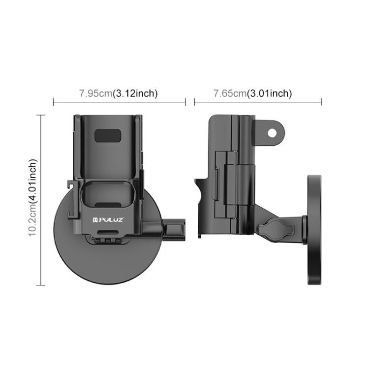 PULUZ Telaio Protettivo Magnetico per DJI Osmo Pocket 3 - Supporto da Tavolo con Angolazione Regolabile