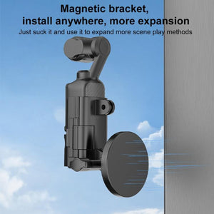 PULUZ Telaio Protettivo Magnetico per DJI Osmo Pocket 3 - Supporto da Tavolo con Angolazione Regolabile