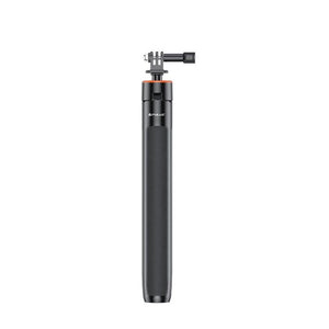 PULUZ Selfie Stick 2 in 1 Treppiede Estensibile da 1,3 m per Fotocamera e Smartphone - Perfetto per Vlog, Video in Streaming e Foto di Gruppo