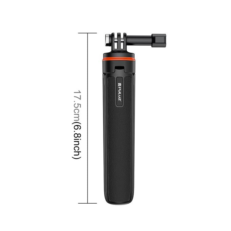 PULUZ Treppiede Selfie Stick Estensibile per Action Camera – Compatibile con GoPro, DJI, Insta360