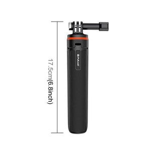 PULUZ Treppiede Selfie Stick Estensibile per Action Camera – Compatibile con GoPro, DJI, Insta360