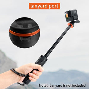 PULUZ Treppiede Selfie Stick Estensibile per Action Camera – Compatibile con GoPro, DJI, Insta360