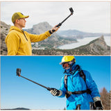 PULUZ Treppiede Selfie Stick Estensibile per Action Camera – Compatibile con GoPro, DJI, Insta360