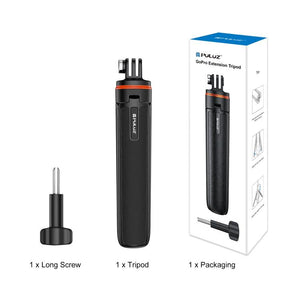 PULUZ Treppiede Selfie Stick Estensibile per Action Camera – Compatibile con GoPro, DJI, Insta360