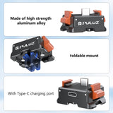 PULUZ Adattatore di Montaggio a Sgancio Rapido per DJI Osmo Pocket 3 – Base di Ricarica e Supporto con Foro per Treppiede