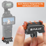 PULUZ Adattatore di Montaggio a Sgancio Rapido per Base DJI Osmo Pocket 3