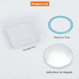 PULUZ Specchio Magnetico MagSafe per Cellulare - Piccolo, Compatto e Facile da Trasportare