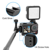 PULUZ Gabbia in Metallo con Adattatore e Slitta Fredda per DJI Osmo Action 5 Pro – Frame Espansione Accessori