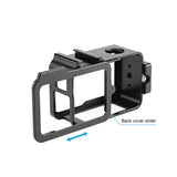 PULUZ Gabbia in Metallo con Adattatore e Slitta Fredda per DJI Osmo Action 5 Pro – Frame Espansione Accessori
