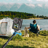 PULUZ Gabbia in Metallo con Adattatore e Slitta Fredda per DJI Osmo Action 5 Pro – Frame Espansione Accessori