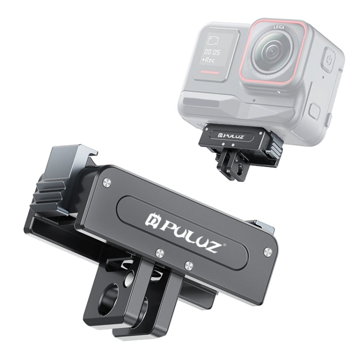 Base Magnetica a Sgancio Rapido PULUZ in Metallo per DJI Osmo Action 5 Pro – Compatibile con 1/4” Accessori