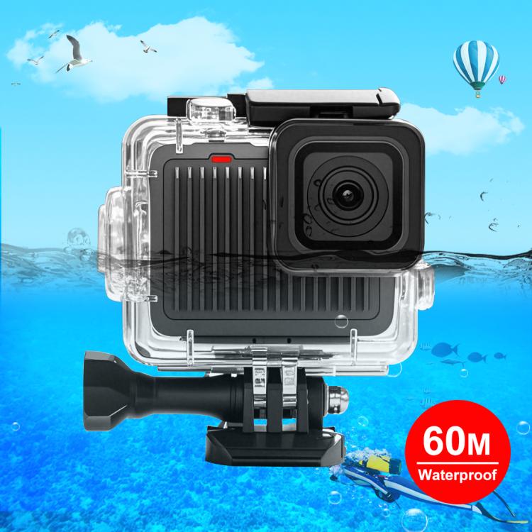 For GoPro HERO 4K 2024 PULUZ 60m / 196ft Waterproof Housing Protective Case w...