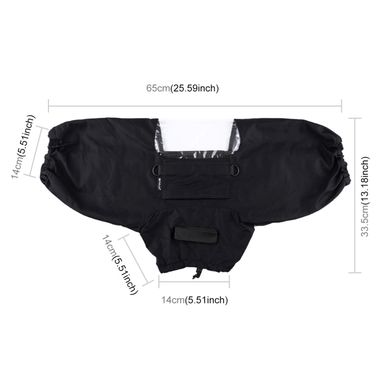 Custodia protettiva antipioggia PULUZ per fotocamere DSLR e SLR��������������...