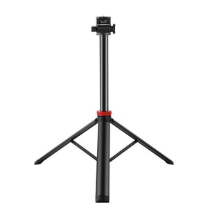 PULUZ Treppiede Telescopico 2m in Lega di Alluminio – Cavalletto a 8 Sezioni per Luci Video, Fotocamere e Smartphone con Vite 1/4" e Slitta Fredda