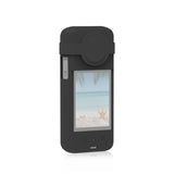 Für Insta360 X3 PULUZ Silikon-Schutzhülle mit Objektivdeckel ...