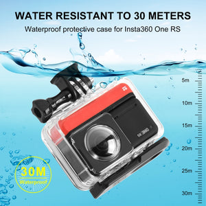 Insta360 One RS 360 Edition Wasserdichtes Gehäuse Unterwassergehäuse PULU...