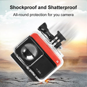 Insta360 One RS 360 Edition Wasserdichtes Gehäuse Unterwassergehäuse PULU...