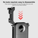 PULUZ Telaio Protettivo in Metallo per Insta360 X3