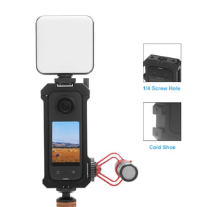 PULUZ Telaio Protettivo in Metallo per Insta360 X3