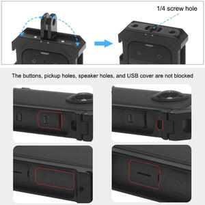 PULUZ Telaio Protettivo in Metallo per Insta360 X3