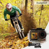 Für DJI Osmo Action 3/4 PULUZ 40 m wasserdichtes Unterwassergehäuse mit Pat...