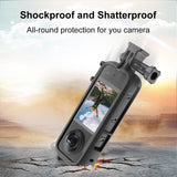 Für Insta360 X3 PULUZ Cold Shoe PC-Kunststoff-Schutzrahmen mit Ständer...
