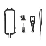 Für Insta360 X3 PULUZ Cold Shoe PC-Kunststoff-Schutzrahmen mit Ständer...