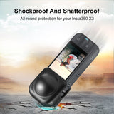 Für Insta360 X3 PULUZ Silikon-Schutzlinsenabdeckung, Silikon-Objektivabdeckung