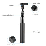 PULUZ 73,5 cm Selfie-Einbeinstativ aus Metall mit unsichtbarer Adapterbasis ...