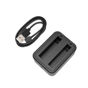 Per Insta360 X3 PULUZ USB Caricabatterie doppio con indicatore luminoso������...